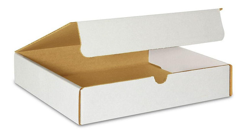 Cajas Blancas Para Envíos - 26x21x5cm - Uline - 50/paq