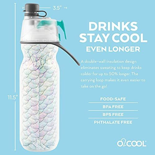 O2cool Arctic Squeeze - Caja De Agua Para Nebulización Con A
