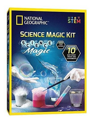 Juego Educativo De Cienci Set De Química Mágica National Geo