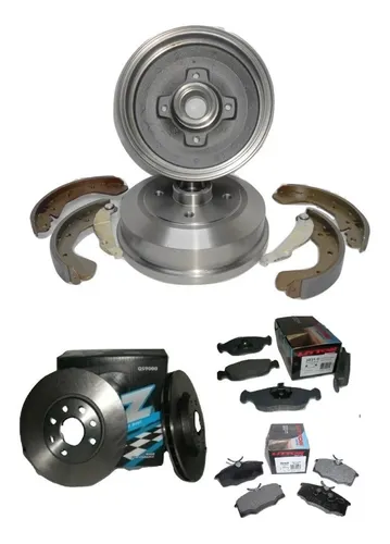 Kit De Frenos Delanteros Y Traseros Para Corsa 94/2015 Agile