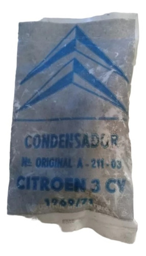 Condensador Original Citroen 3cv Número A211-03