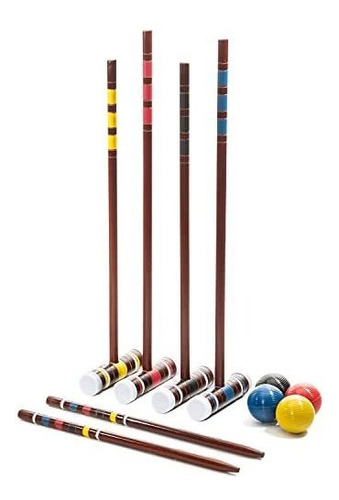 Juego De Croquet Franklin Sports Starter Para 4 Jugadores