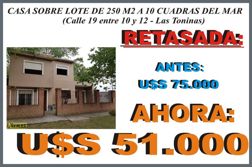 Venta Casa En Las Toninas A 10 Cuadras Del Mar