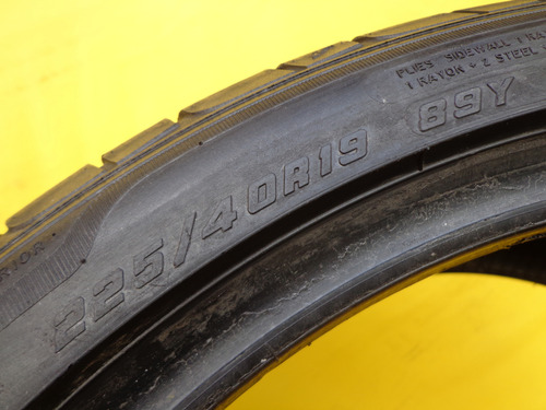 Pneu 225 40 Aro 19 Goodyear Eagle F1 Asymmetric 2 Usado Y