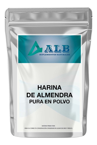 Harina De Almendra Pura 1 Kilo Alb