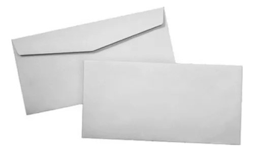 Sobres De Papel Blanco Autoadhesivos 50 Unidades 110x220mm