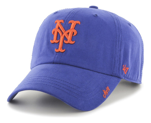 47 Mlb New York Mets Miata Clean Up Gorro Ajustable Mujer,