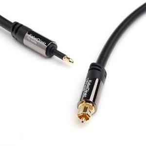 Kabeldirekt (6 Pies) Mini Toslink Cable De Audio Digital Ópt