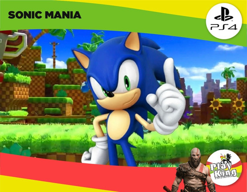 Imagen 3 de 8 de Sonic Mania Ps4 Fisico Sellado Original Playking