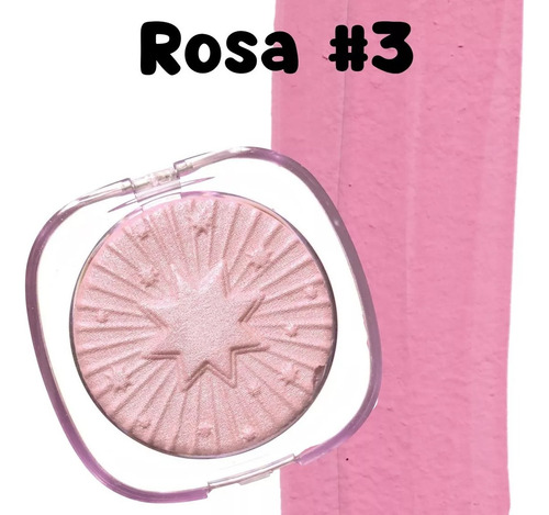 Iluminador Glitter Rostro Contorno Highlight Make Up