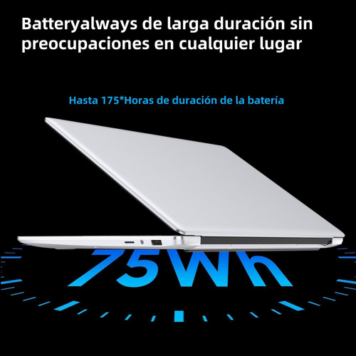 Laptop N4000 4 Núcleos 8gb Ram 512gb Ssd Panel De 15.6 Fhd