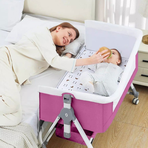 Cuna Corral Bebe Colecho Plegable7en1 Ajustable Y Mosquitero
