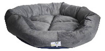 Cama Twist Para Perro Lavable Animal Factor - Talla Xl Gris