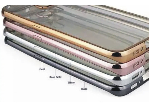Funda Tpu Metalizados Mas Vidrio Para Motorola Moto Z Play