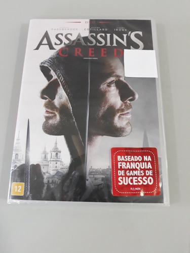 Dvd Filme - Assassin's Creed - Original