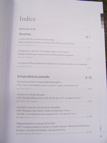 Imagen 2 de 4 de Derechos Humanos Nº 6b * Junio 2014 * Infojus *