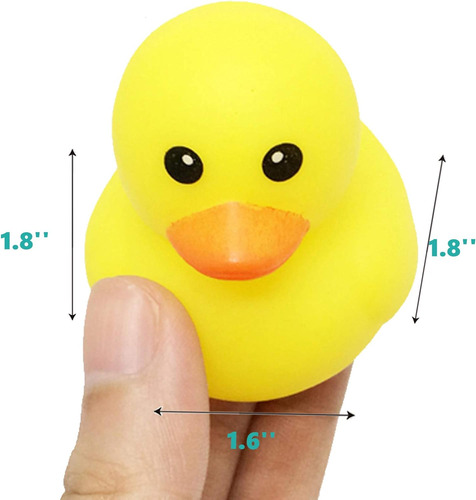 Ahua Juguetes De Pato De Baño, 20 Piezas De Mini Patos De Go