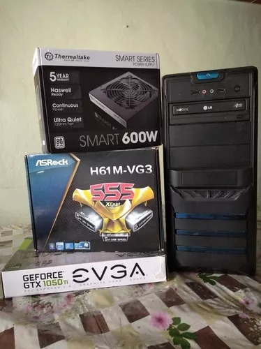 Pc Intel I7 8gb Ram Gtx 1050ti 4gb Vram Ssd 256 Gb (Usado)
