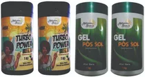 Comprar Kit Bronzeamento 2 Parafinas Turbo Plus + 2 Gel Pós Sol
