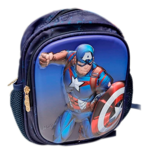 Morral Super Heroes Personajes Maleta 9d Mini Bebés Niños