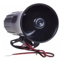 Comprar Sirena 1 Tono 12v 20 Watts Alarmas Casa Autos Comunitarias