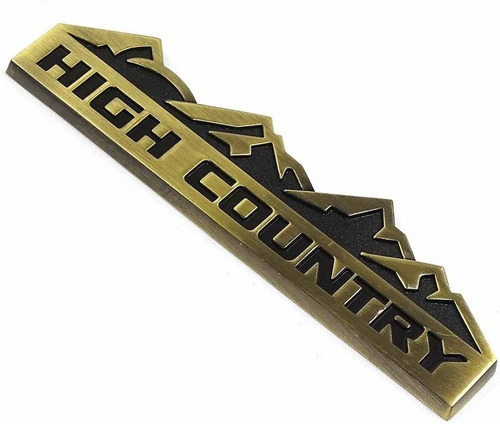 Logo Emblema High Country Chevrolet Silverado