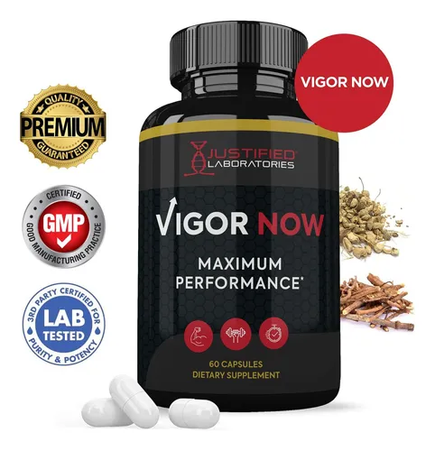 Vigor Now Max 1600mg Fórmula De Salud Para Hombres 60 Cápsul