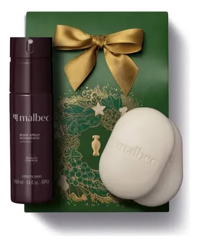 O Boticário Malbec Kit De Presente | MercadoLivre