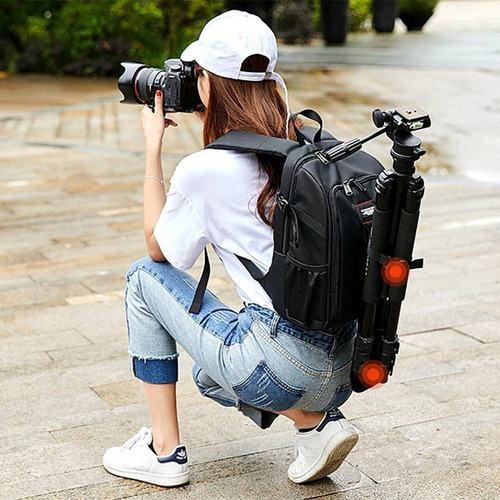 Imagen 6 de 7 de Mochila Cámaras Fotográfica Profesional Dslr Laptop Bp08b