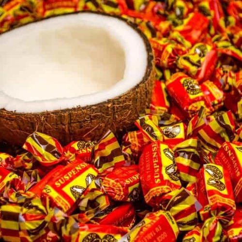 Bala De Coco Artesanal Suspense 500g