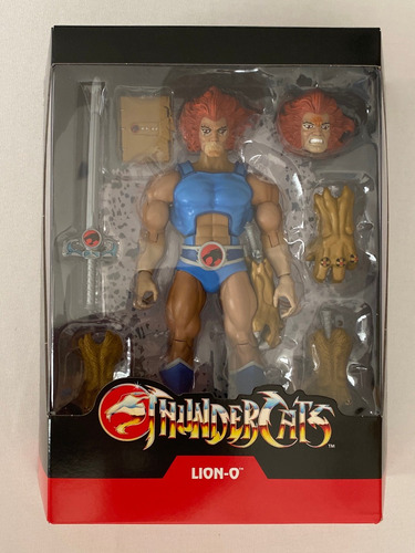 Lion-o Thundercats Super7 Figura 7 Pulgadas Leono Super 7 (Usado)