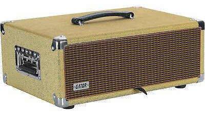 Gator Gr-retrorack-3tw Vintage 3u Amp Vibe Rack Case, Tw Eea