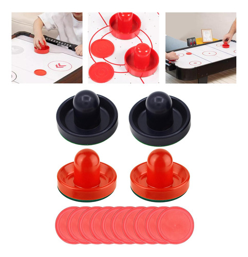 Empujadores Y Discos De Air Hockey, Paletas De Air Estilo D