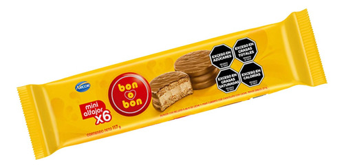 Alfajor Bon O Bon Mini Pack X 2u Cioccolato Tienda De Dulces