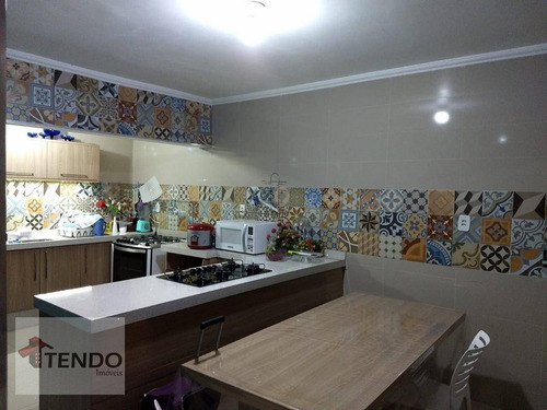 Imagem 1 de 15 de Imob03 - Casa Com 2 Dormitórios À Venda, 100 M² Por R$ 373.000 - Vila Emílio - Mauá/sp - Ca0782