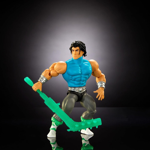 Boneco He-man Masters Universe Turles Grayskull Casey Jones