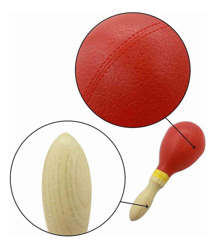 Maracas Sonajero Aprendizaje Musical Juguete Educativo