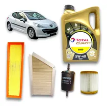 Comprar Kit 4 Filtros Peugeot 207 1.4 Nafta 2008 A 2017 + Total 5w40