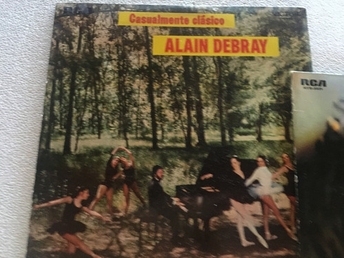 Lote Vinilos 2 Alain Debray - Casualmente Clásico Cumparcita (Usado)