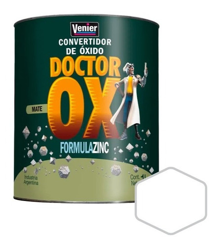 Doctor Ox Conv. Mate Fórmula Zinc Venier | +4 Colores | 1lt