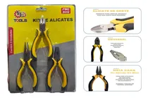 Comprar Kit Jogo 3 Alicates Universal Corte Bico Alicate Meia Cana