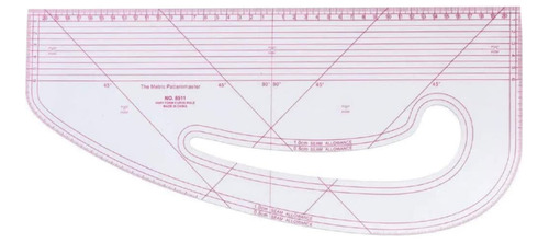 Kit Diseño Moda Juego Regla Costura Fabricacion Ropa Curva