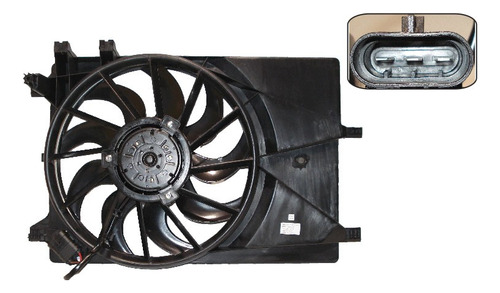 Electroventilador Chevrolet Montana 1.8 Nafta C/a/a