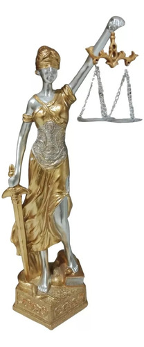 Figura Decorativa Dama De La Justicia  - S4496