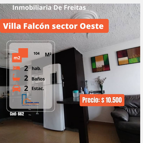 Townhouse En Urbanización Villa Falcon, Cua Edo Miranda, Sector Oeste.