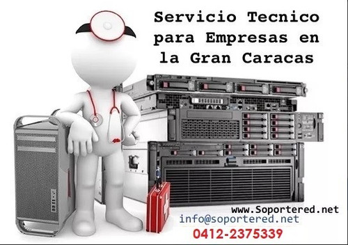 Imagen 1 de 6 de Servicio Mantenimiento Técnico Redes Servidores Pc Empresas