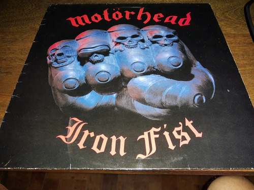 Motörhead Iron Fist  Lp Original Uk 1982