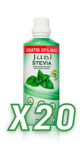 Stevia Liquida Jual 125cc - 20 Unidades