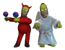 Comprar Dúo Homer: ¡la Lucha Entre El Bien Y El Mal!