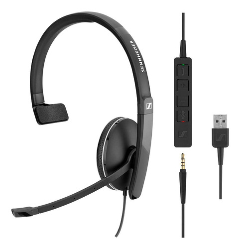 Sennheiser Sc 135 Usb (508316) - Auriculares De Una Cara (mo